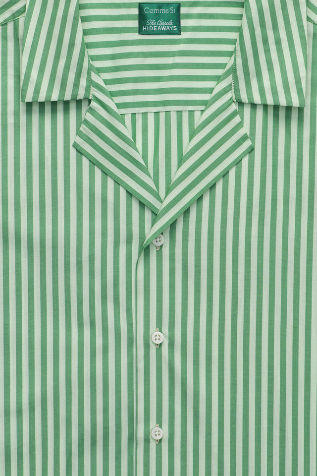The Notched Collar Shirtdress, Coppola Stripes